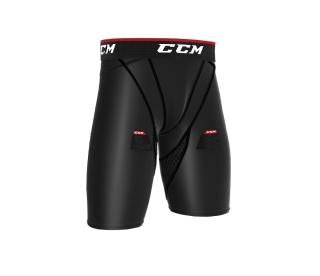 Kraťasy so suspenzorom CCM Compression Shorts Jock JR Varianta: Junior, Veľkosť: L, Výrobca: CCM