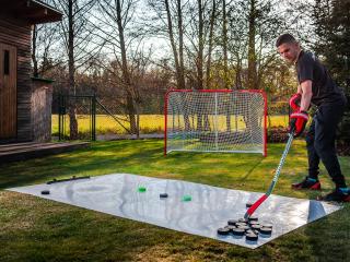 Strelecká a stickhandling doska Shooting Pad Extreme  300 x 150 cm