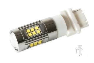 Cree LED autožiarovka T25 (P27/7W) Canbus 100% biela 150W
