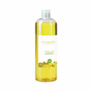 Yamuna zázvor-limetka rastlinný masážny olej