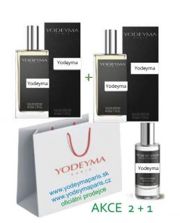 .YODEYMA Acqua per Uomo SET 2 x 50ml  + 15ml (Pánsky Parfum 2+1)