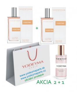 YODEYMA Celebrity Woman EDP SET 2x 50ml +15 ml  (Dámsky Parfum)