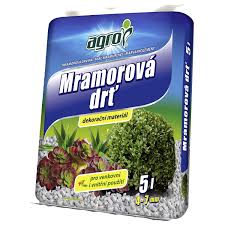 AGRO Mramorová drvina 4-7 mm 5 l