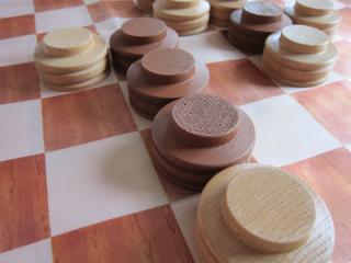 Piškvorky - (drevené) Hra +: obrus (120x120cm)