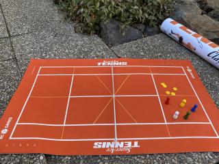 Tenis SuperAce - dosková hra Povrch: antuka