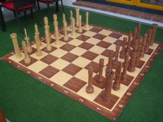 Záhradné šachy Hra +: banner (180x180cm)