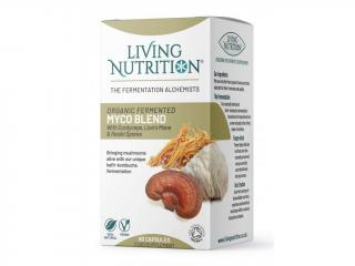 Living Nutrition Fermentovaná zmes vitálnych húb - 60 kapsúl