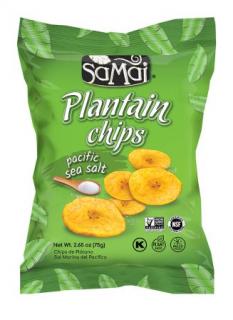 Plantainové chipsy s morskou soľou - 142g