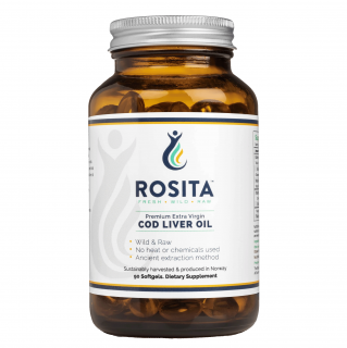 ROSITA extra panenský olej z tresčej pečene – 90 kapsúl