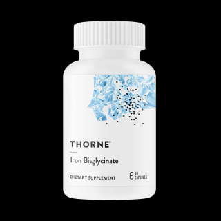 Thorne Bisglycinát železitý - 60 kapsúl
