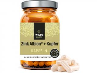 WoldoHealth Zinok s meďou - 90 kapsúl