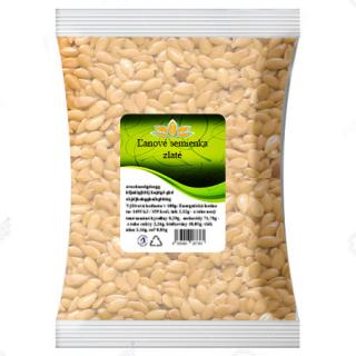Ľanové semienka zlaté Hmotnosť: 250g