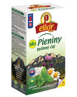 Agrokarpaty Bio Pieniny bylinný čaj čistý prírodný produkt 20 x 1,5 g