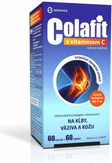 Apotex Colafit s vitamínom C 60 kostiček + 60 tabliet (EXP. 09/2024 Čistý kryštalický kolagén s vitamínom C)