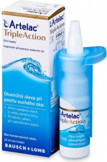 Bausch  Lomb Očné kvapky Artelac TripleAction 10 ml