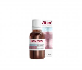 BeVitko Suspenzia s obsahom komplexu vitamínov B 7 ml kvapky