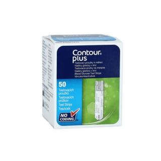 Contour Plus prúžky diagnostické 50 ks