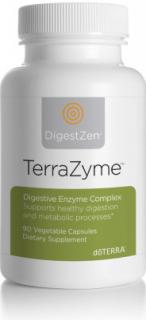 DoTerra TerraZyme Komplex tráviacich enzýmov 90 kapsúl (Zdravý tráviaci systém)