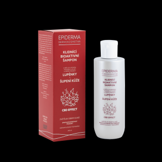 Epiderma bioaktívny CBD šampón pri prejavoch Lupienky 200 ml