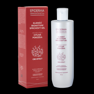 EPIDERMA bioaktivny CBD ukľudňujúci sprchový gel 300ml