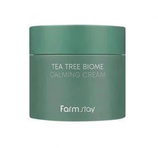 Farmstay Krém na tvár s čajovníkom Tea Tree Biome Calming Cream 80 ml