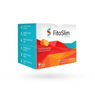 FitoSlim Štíhla línia s práškom na prípravu nápoja pomaranč 20 vrecúšok