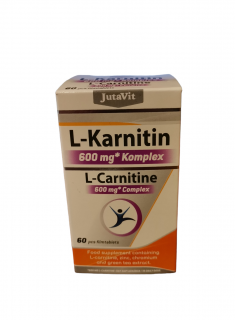 JutaVit L-Karnitin 600 mg Komplex 60 ks (EXP. 31.8.2024)