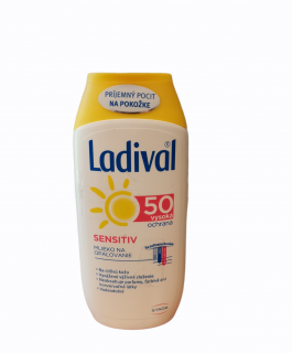 Ladival opaľovacie mlieko citlivá pokožka SPF50 200 ml (Sensitiv)