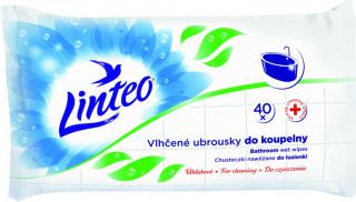 Linteo Satin vlhčené obrúsky do kúpelni 40 ks