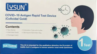 Lysun antigénový test z nosa COVID-19 (1 ks)
