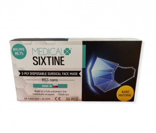 Medical Sixtine modré 30ks  (EXP. 12/2023)