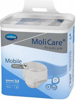 Molicare Premium Mobile modré 6 kvapiek XS 14 ks