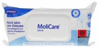 MoliCare SKIN Wet wipes 3v1 vlhčené obrúsky s harmančekovým extraktom 50 ks