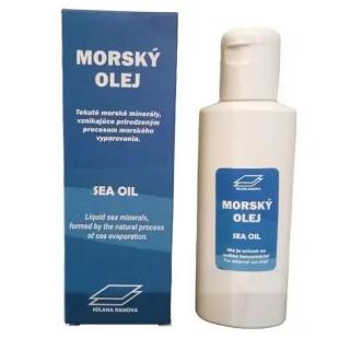 Morský olej 100ml (Morský olej - tekuté morské minerály - je prírodný číry prípravok na pokožku olejovej konzistencie z Chorvátska z Jadranského mora)