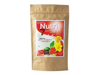 Nutricius NutriSlim Jahoda Vanilka prášok na prípravu koktailu 7 porcií 210 g (Vanilka Jahoda)