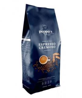 O‘CCAFFÈ káva peppo´s ESPRESSO CREMOSO 1000g (Pražená zrnková káva 1000g)
