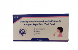 One Step Novel Coronavirus Test SARS-CoV-2 (Testy covid zo slín)