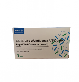 SARS-CoV-2  influenza A/B Combo Rapid test na covid 1 ks (Kombinovaný rýchly antigénový test)