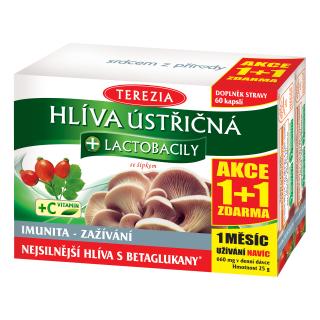 Terezia Company Hliva Ustricová + lactobacily 60+60 kapsúl