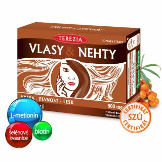 Terezia Vlasy  Nechty 60 kapsúl