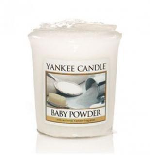 Yankee Candle Baby Powder 49 g (Prírodná aromatická sviečka)