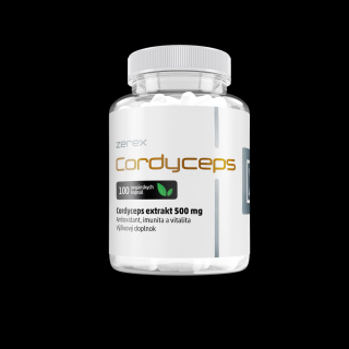Zerex Cordyceps 500 mg 100 kapsúl (Energia, imunita a vitalita)