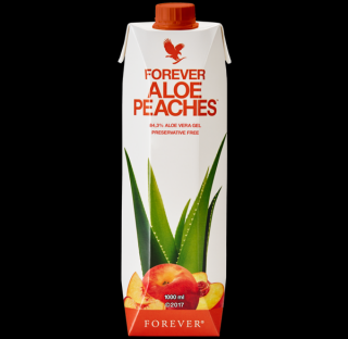 Forever Aloe Peaches™ (1 liter) - nápoj s Aloe Vera a broskyňou  forever