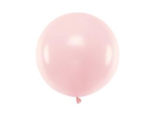 Balón veľký pastelový svetloružový 60cm