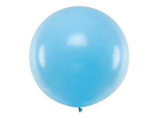 Balón veľký svetlomodrý 1m