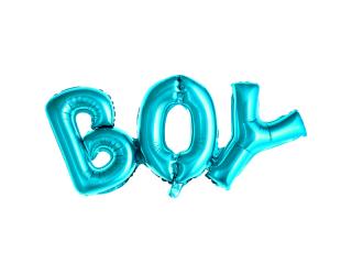 Balónový banner Boy modrý 67x29cm