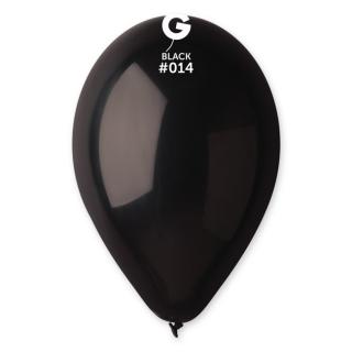Balóny čierne 30cm 10ks