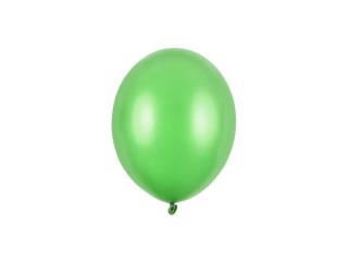 Balóny metalické svetlozelené 12cm 100ks