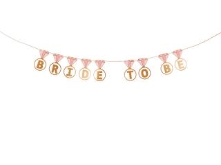 Banner Bride to be prstene 250cm