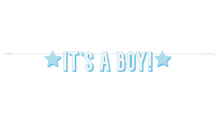 Banner It´s a Boy 152cm